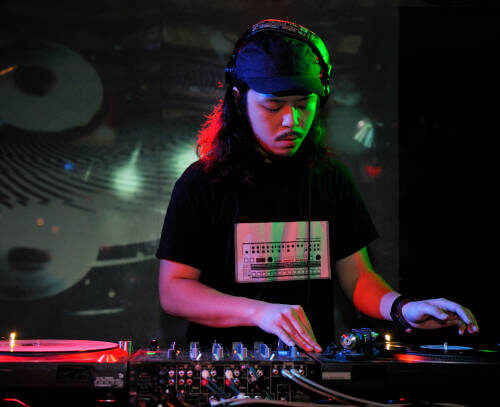 DJ in nightclub ,Japan,kyoto